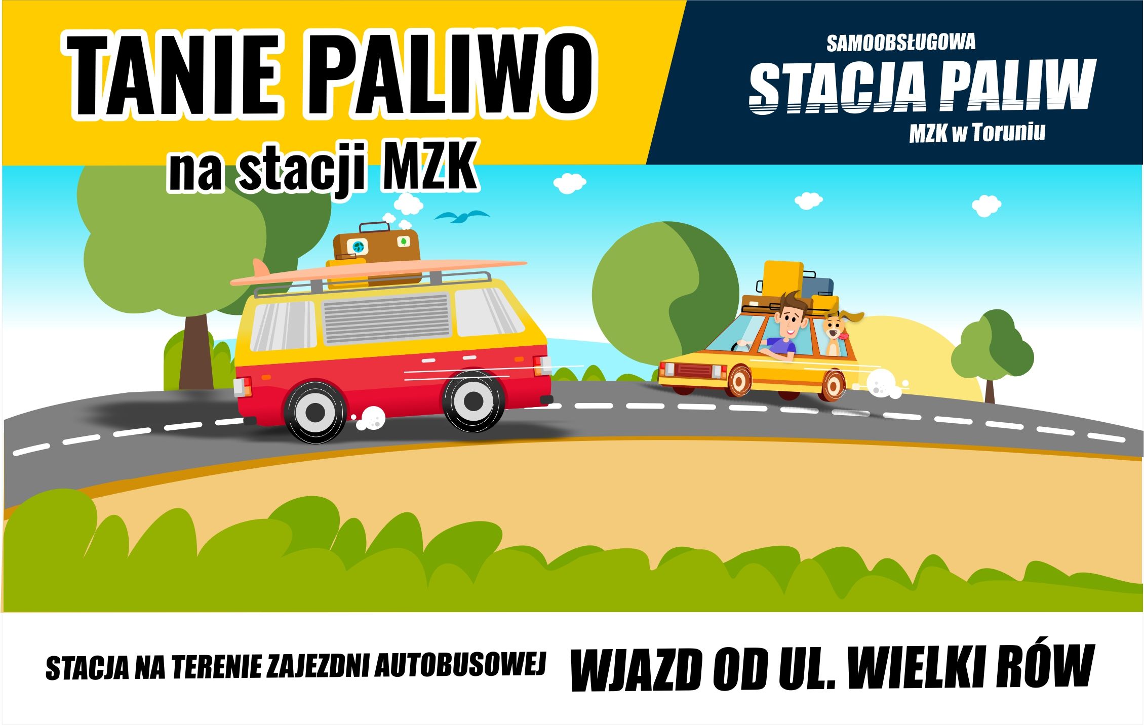 Na długi weekend z paliwem z MZK