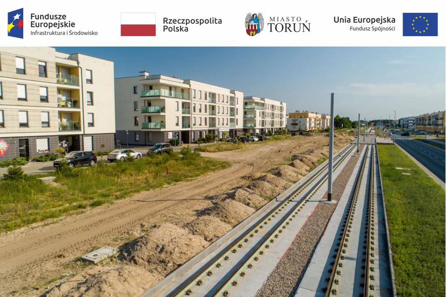Tytuł zadania: 
Budowa linii tramwajowej wraz z infrastrukturą towarzyszącą do pętli tramwajowej...
