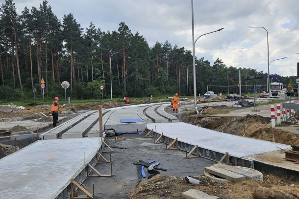 Modernizacja torowiska na ul. Konstytucji 3 Maja w Toruniu