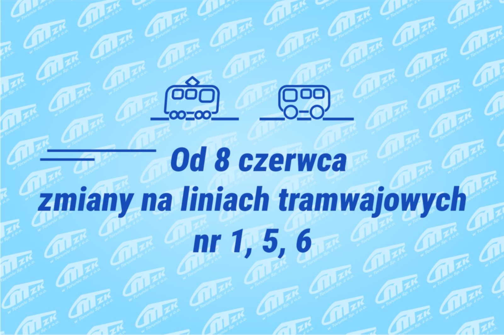 Komunikat dla pasażerów - grafika